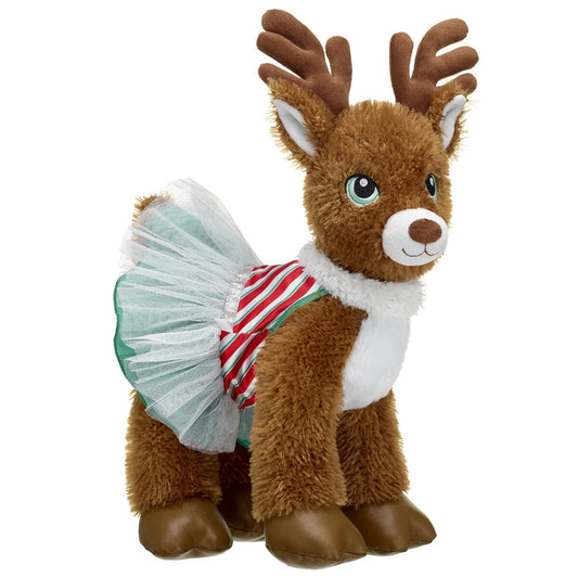 Faux Fur Holiday Dress for Stuffed Animals | Build-A-Bear® - US 1204