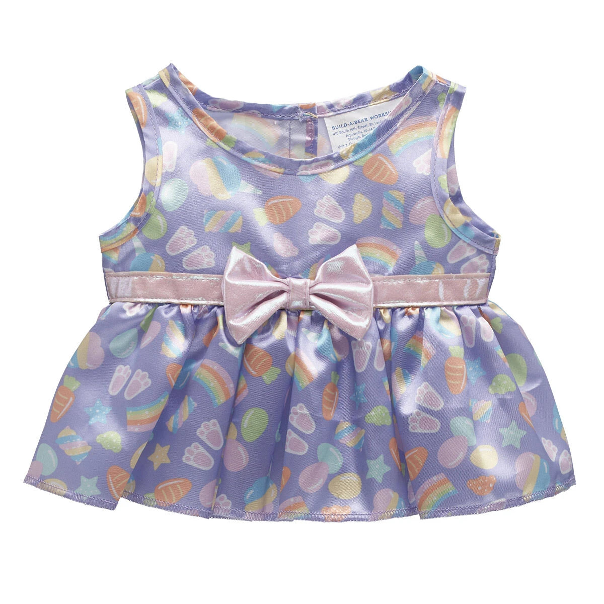 Easter Candy Print Dress | Build-A-Bear - US 7276