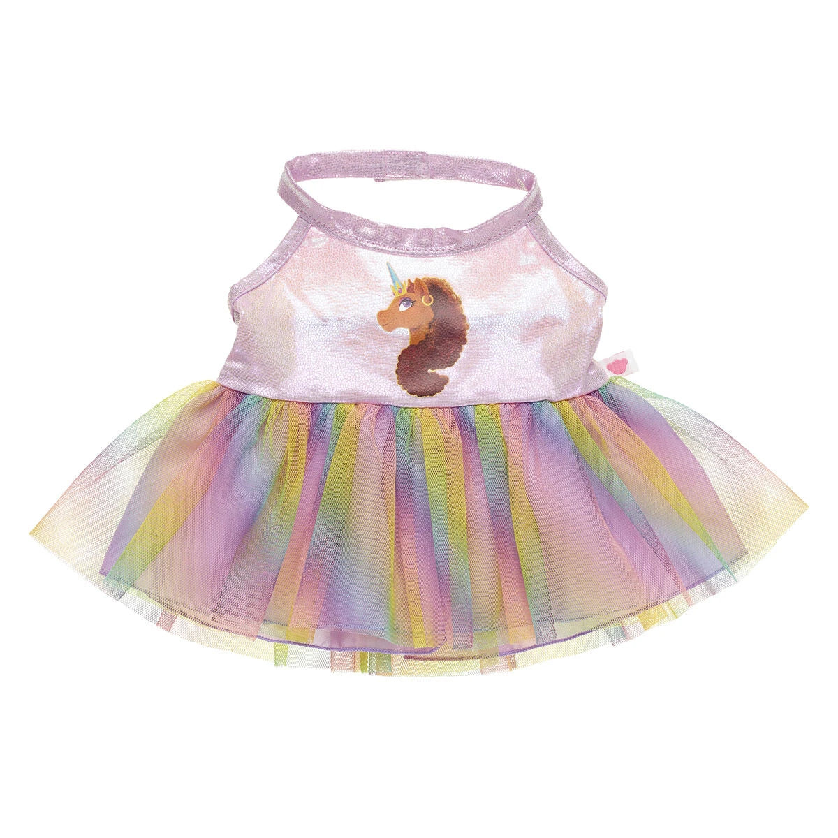 Afro Unicorn® Plush Halter Dress for Plush Toys | Build-A-Bear® - US 2267