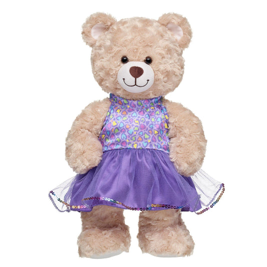 Rainbow Leopard Print Dress | Build-A-Bear - US 4018