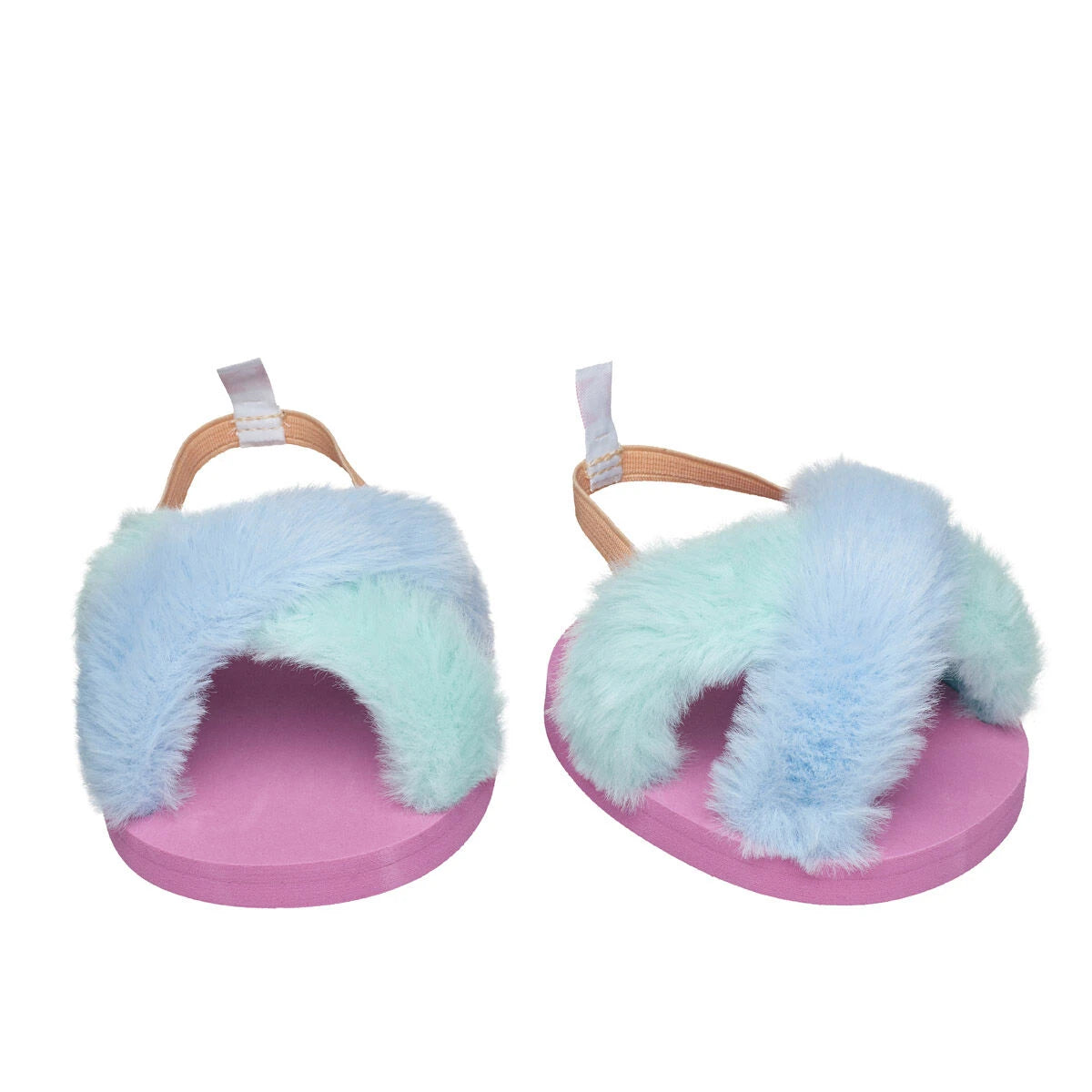 Fuzzy Pastel Slippers | Build-A-Bear - US 3590