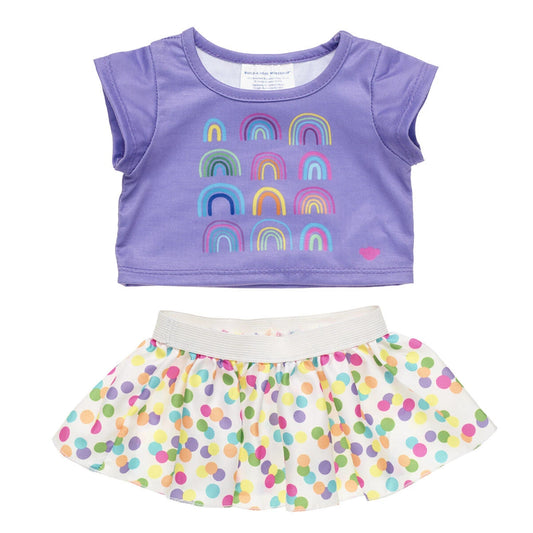 Rainbow Skirt Set 2 pc. for Plush Toys | Build-A-Bear® - US 8127