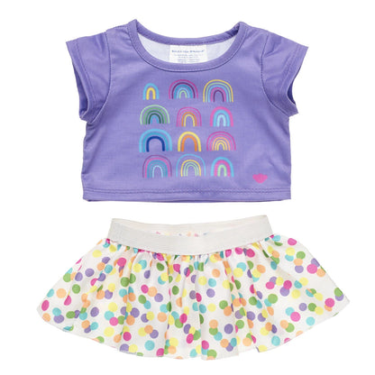 Rainbow Skirt Set 2 pc. for Plush Toys | Build-A-Bear® - US 3992