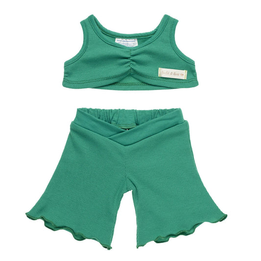 Cozy Green Outfit 2 pc. for Plush Toys | Build-A-Bear® - US 5317