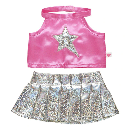 Silver Pleated Skirt Set for Plush Toys | Build-A-Bear® - US 9263