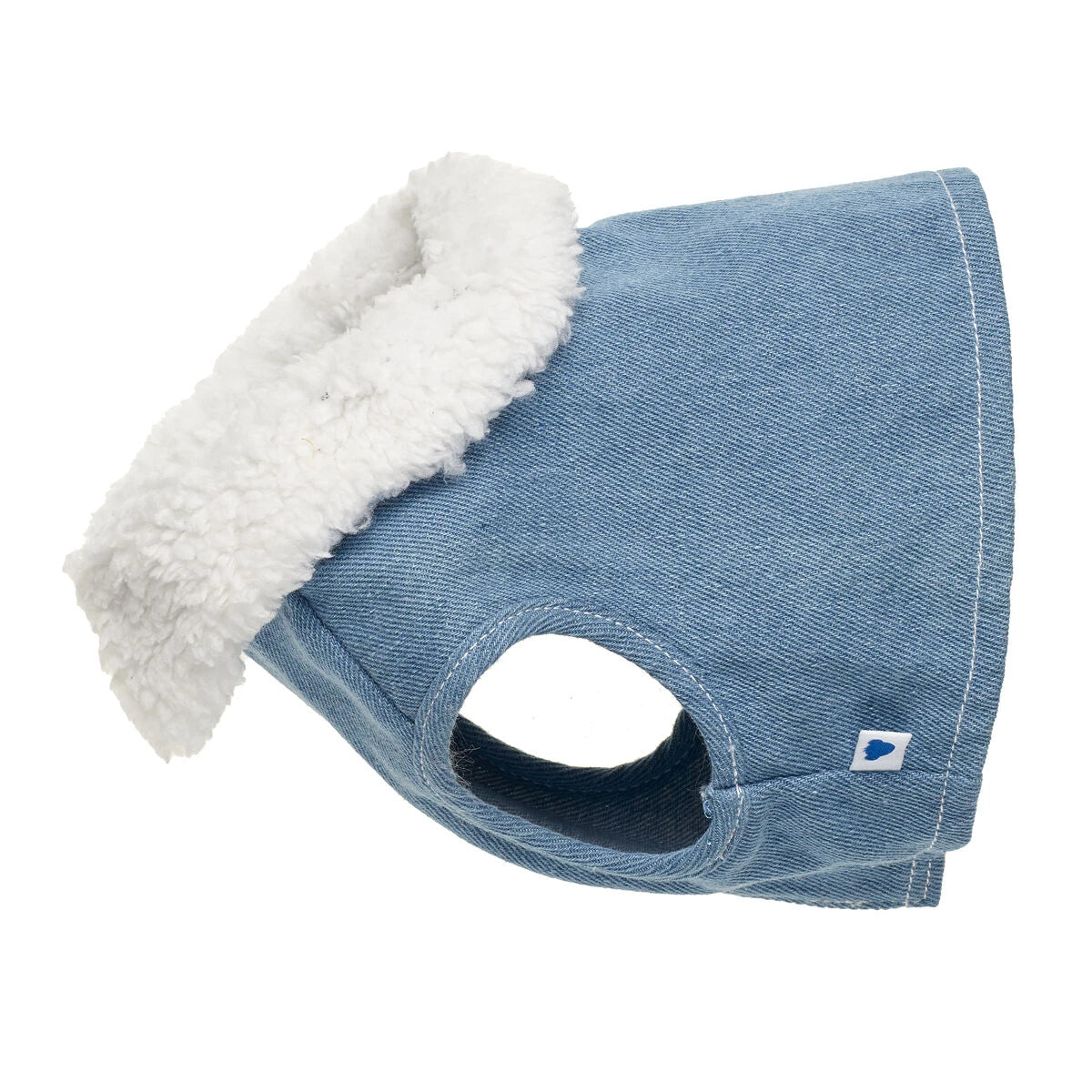 Sherpa Trim Denim Vest for Stuffed Animals| Build-A-Bear® - US 8383