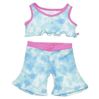Tie-Dye Flare Outfit - US 4060