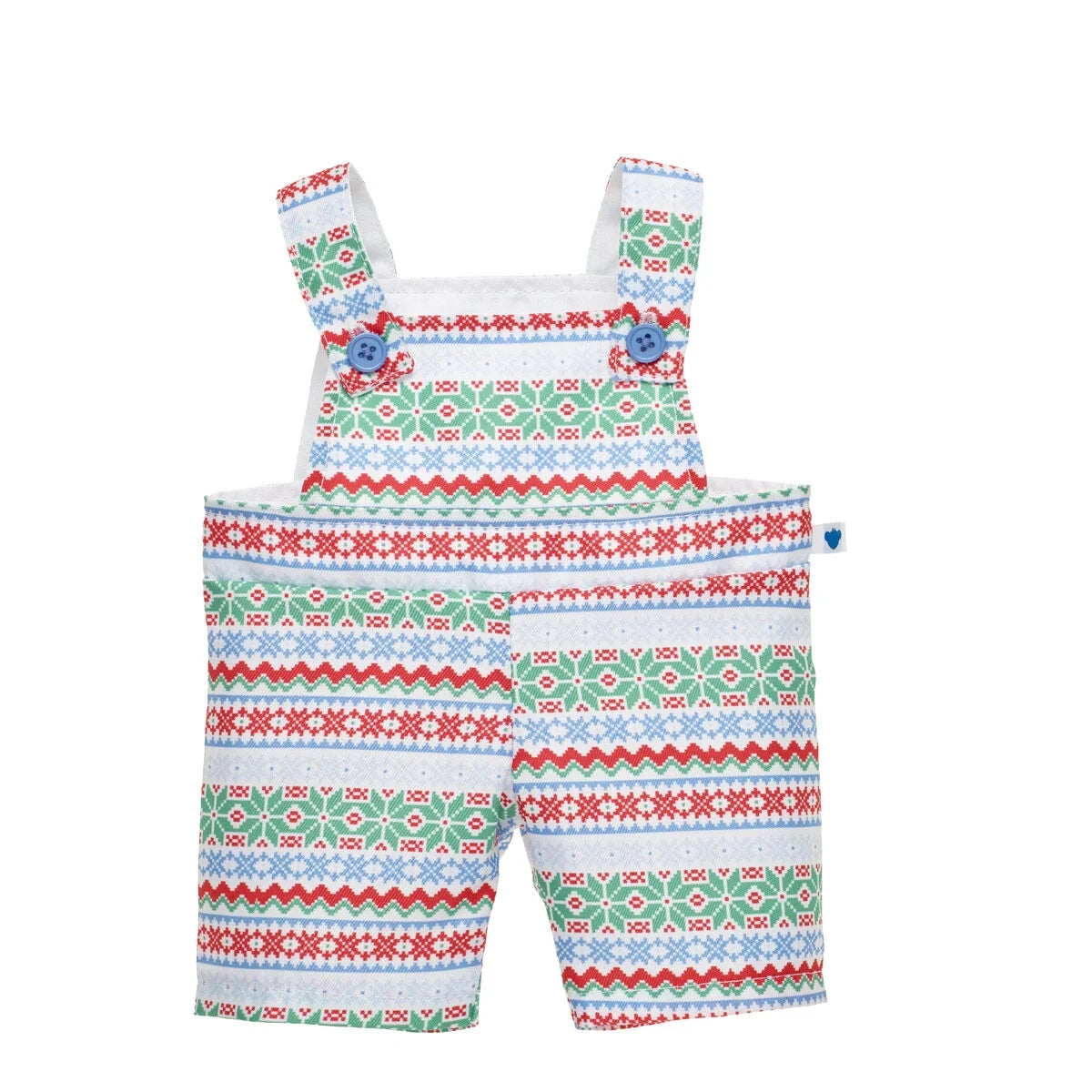 Online-Only Fair Isle Overalls for Plush Toys | Build-A-Bear® - US 7150