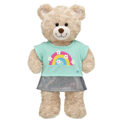 Kabu™ Rainbow Tee &amp; Skirt Set for Plush Toys | Build-A-Bear® - US 5852