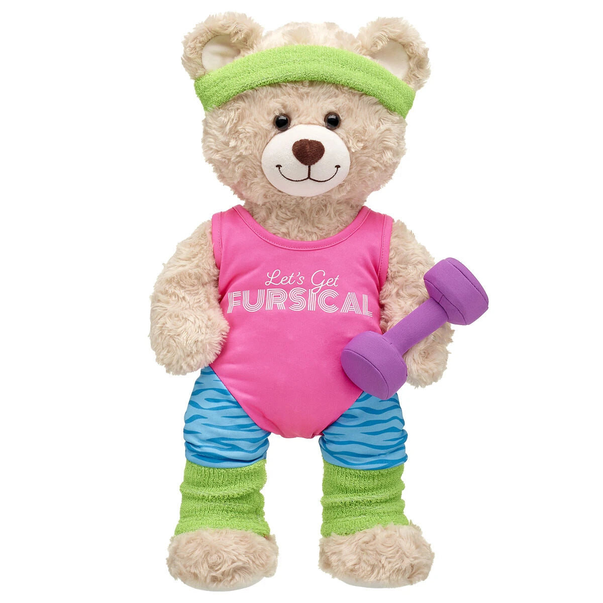 '80s Exercise Outfit for Stuffed Animals | Build-A-Bear® - US 4349