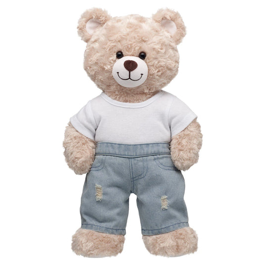 Distressed Light Denim Jeans | Build-A-Bear - US 6798
