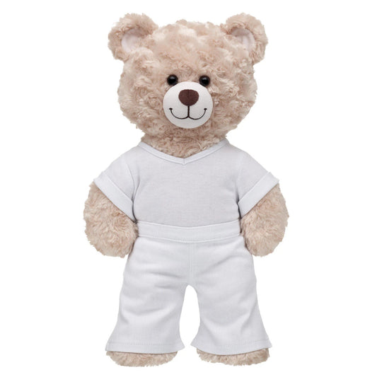 White Denim Flare Jeans | Build-A-Bear - US 3593