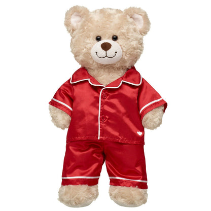 Red Satin PJs Set for Plush Toys | Build-A-Bear® - US 2707