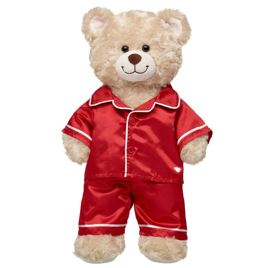 Red Satin PJs Set for Plush Toys | Build-A-Bear® - US 2707
