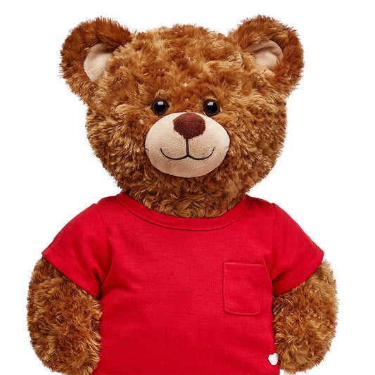 Red Pocket T-Shirt for Stuffed Animals | Build-A-Bear® - US 4227