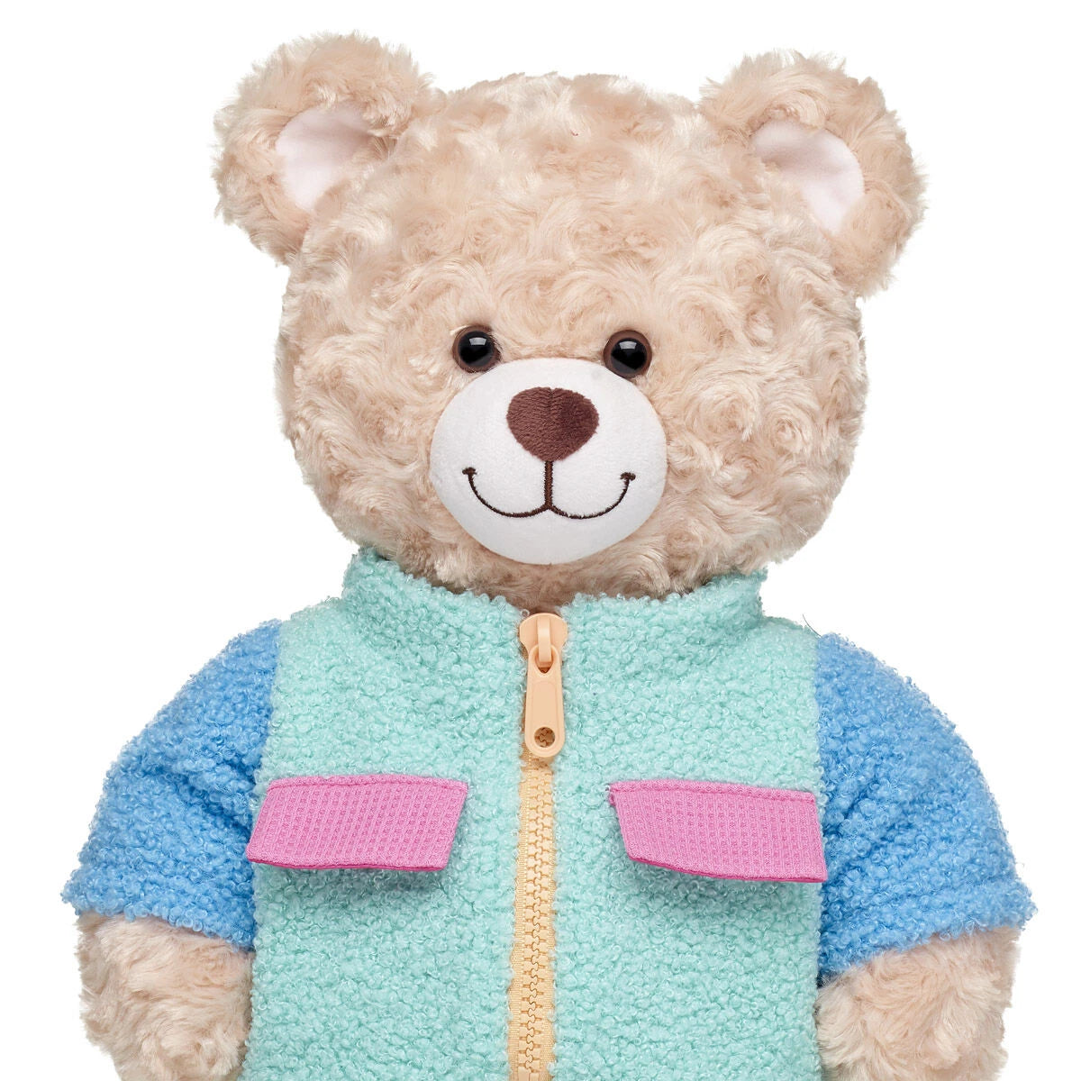 Colourful Sherpa Jacket | Build-A-Bear - US 3267