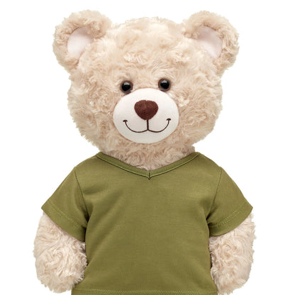 Green V-Neck T-Shirt for Stuffed Animals | Build-A-Bear® - US 5383