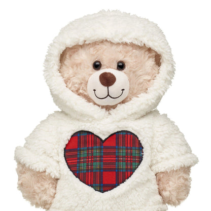 Tartan Heart Hoodie for Plush Toys | Build-A-Bear® - US 5363
