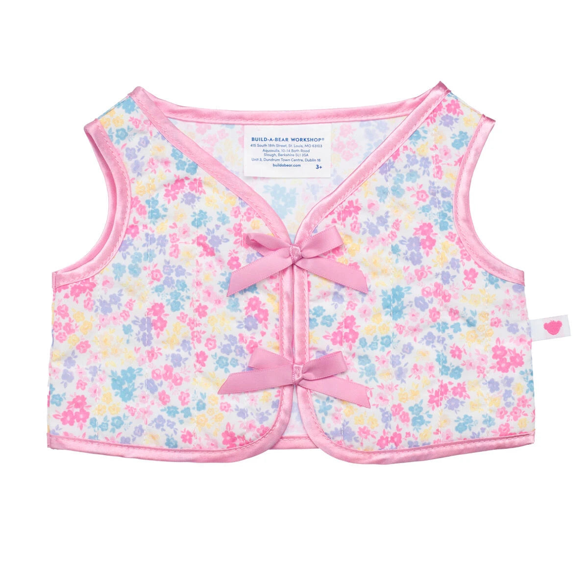 Floral Quilt Vest | Build-A-Bear - US 1344