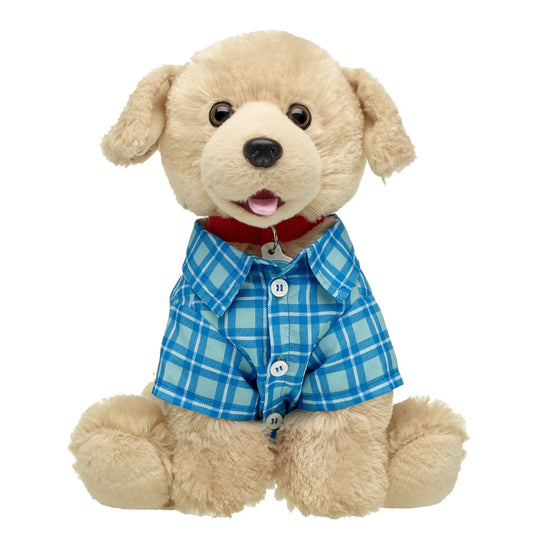 Blue Check T-Shirt for Stuffed Animals - US 3145