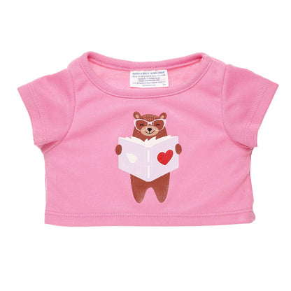 I Love Books T-Shirt for Stuffed Animals | Build-A-Bear® - US 7443