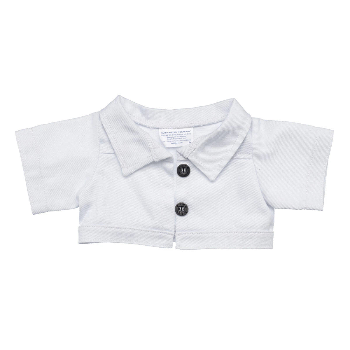 White Denim Jean Jacket | Build-A-Bear - US 9600