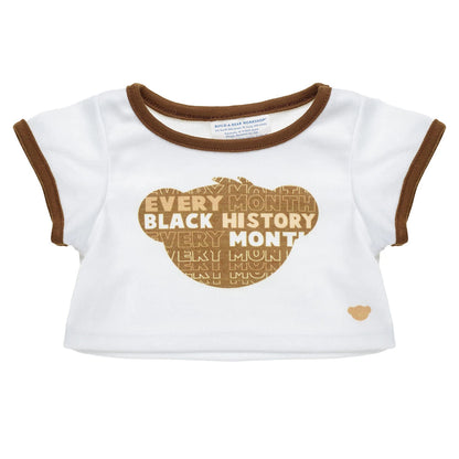 "Black History Every Month" T-Shirt for Stuffed Animals | Build-A-Bear® - US 4604