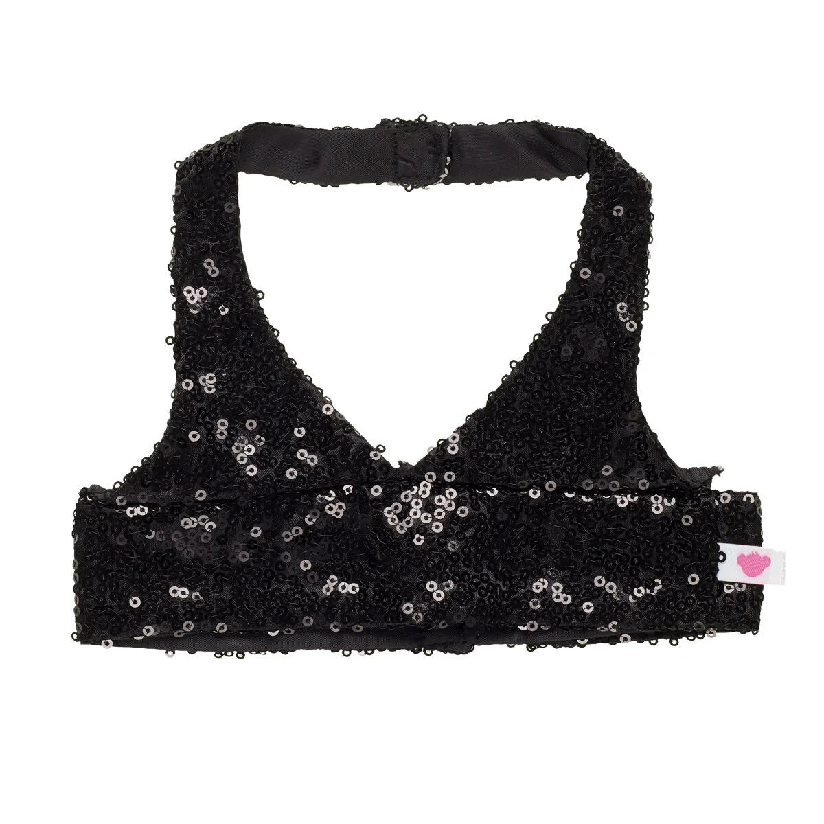 Black Sequin Halter Tank for Plush Toys | Build-A-Bear® - US 7292
