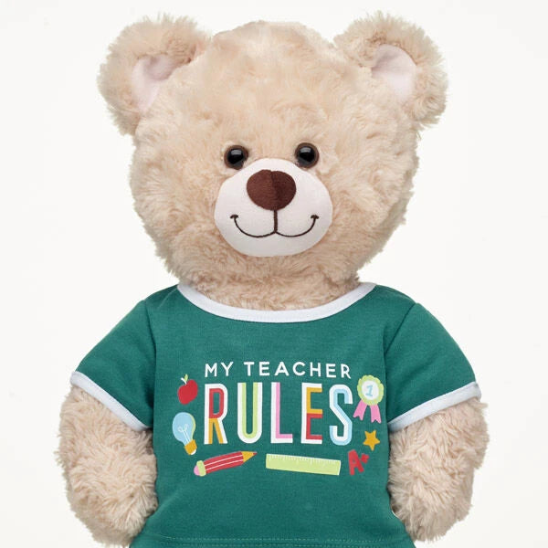 My Teacher Rules T-Shirt for Stuffed Animals | Build-A-Bear® - US 1373