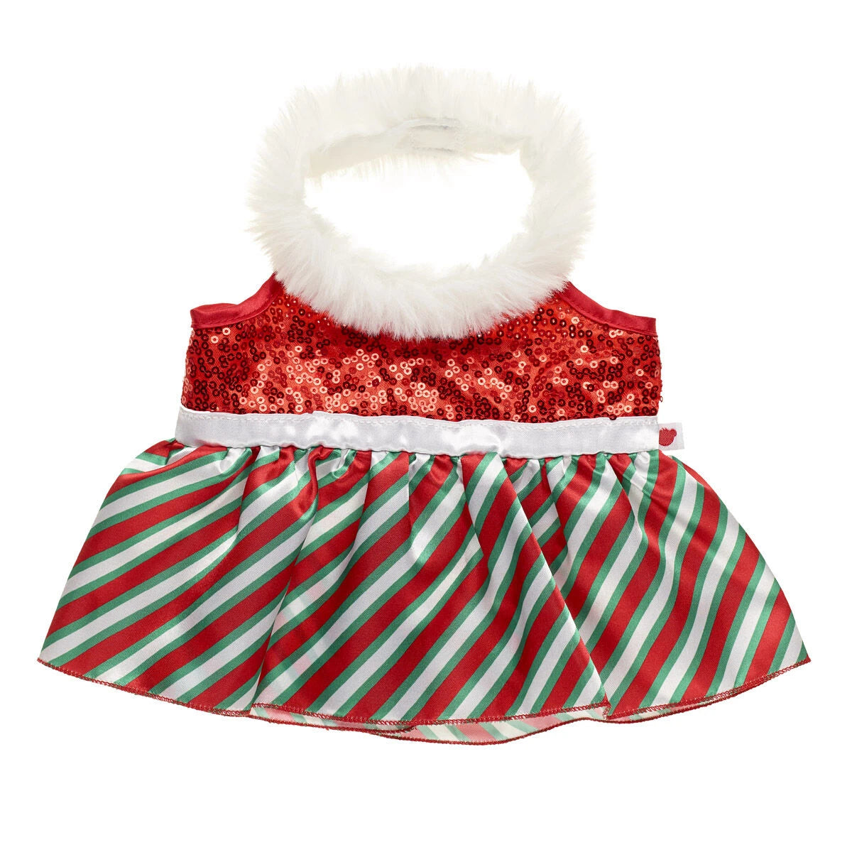 Red and Green Dress for Plush Toys | Build-A-Bear® - US 8818