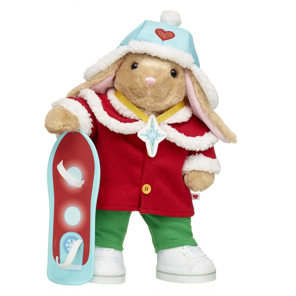 "Glisten and the Merry Mission" Snowboard | Build-A-Bear® - US 6070