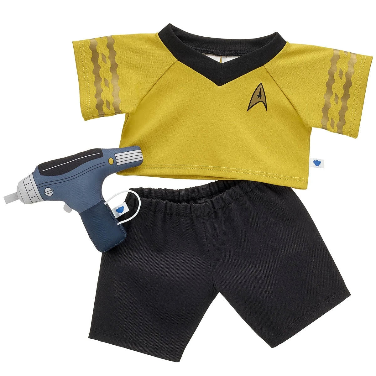 Star Trek: The Original Series Gold Uniform and Phaser Bundle | Build-A-Bear® - US 1423