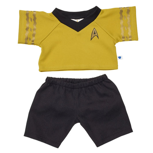 Star Trek: The Original Series Gold Uniform and Phaser Bundle | Build-A-Bear® - US 1423