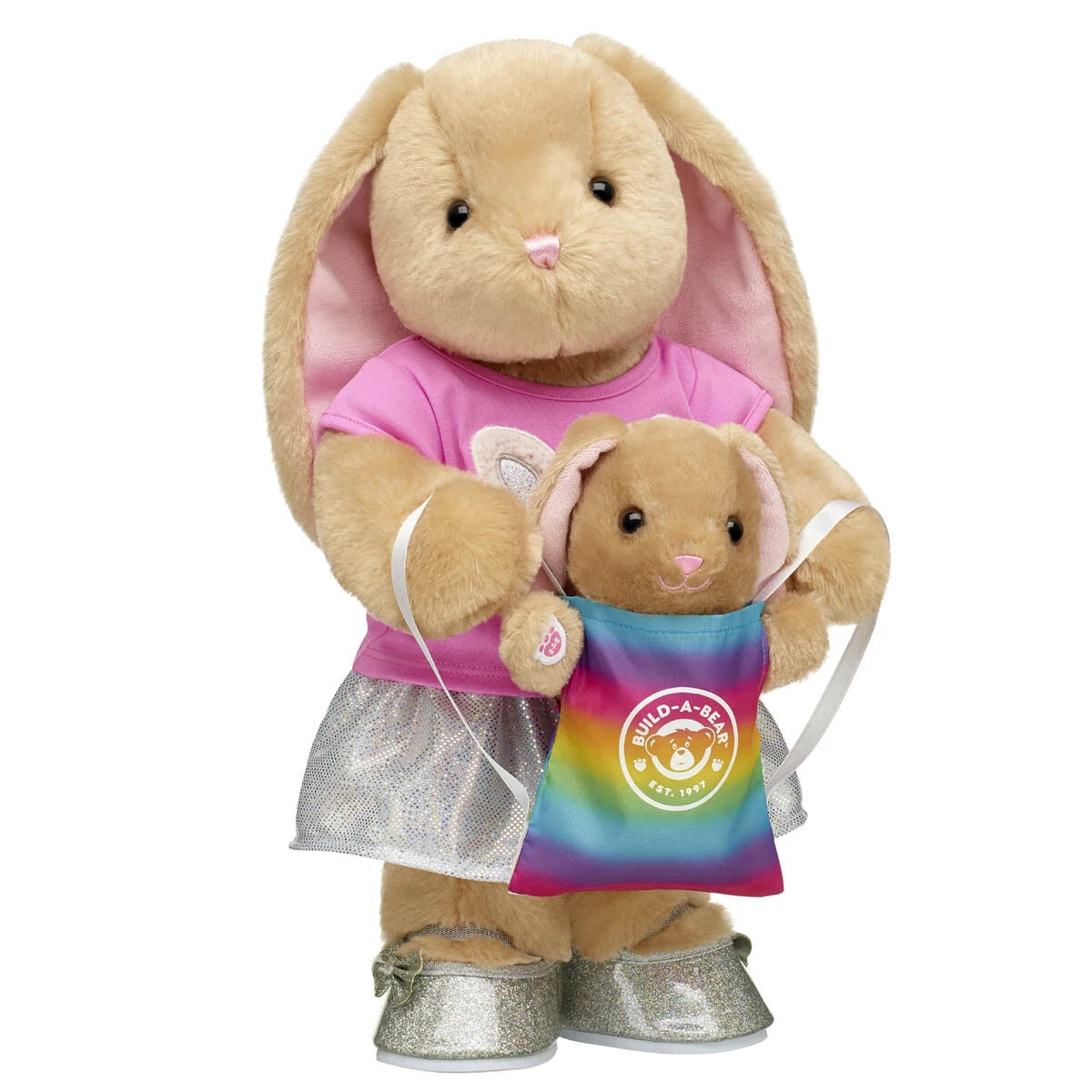 Mini Beans Rainbow Toy Bear Carrier | Build-A-Bear® - US 2966