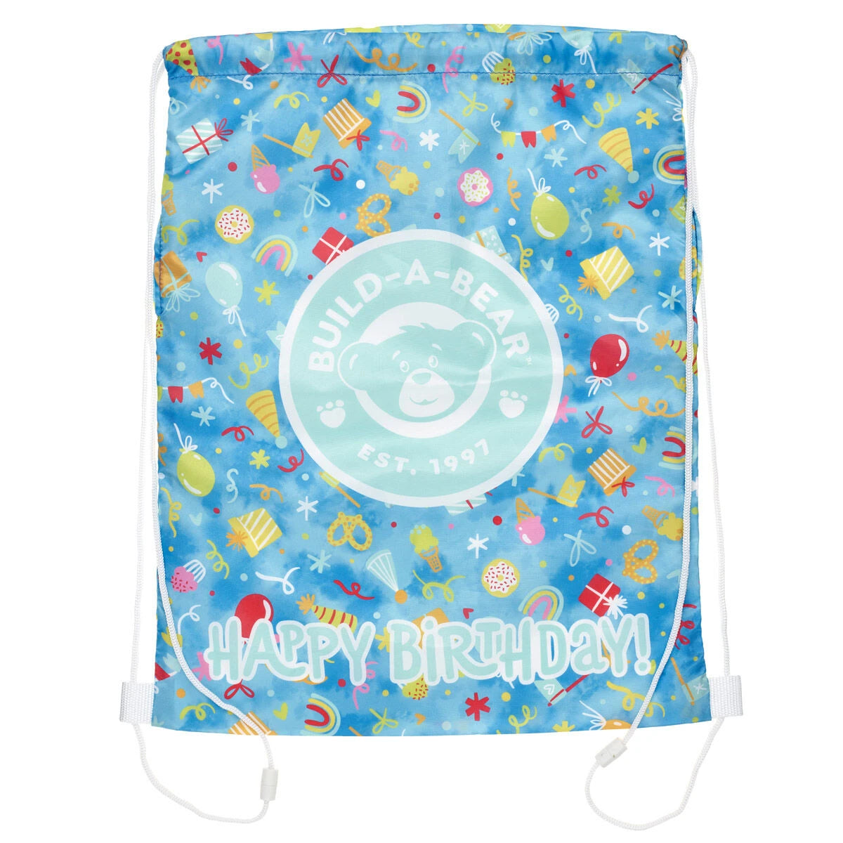 Tie-Dye Birthday Stuffed Animal Bear Carrier | Build-A-Bear® - US 8657