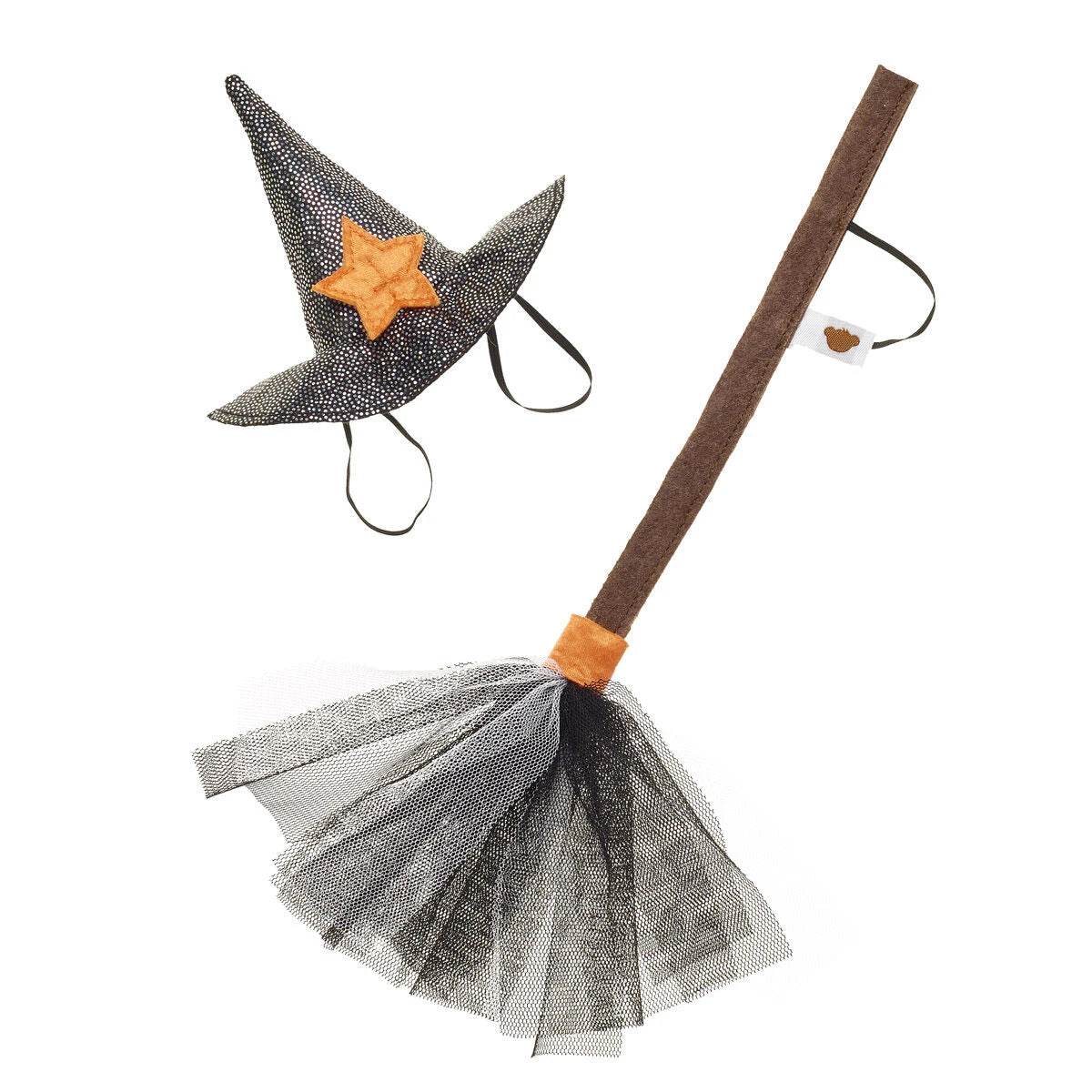Witch Hat and Broom Set for Stuffed Animals | Build-A-Bear - US 7685