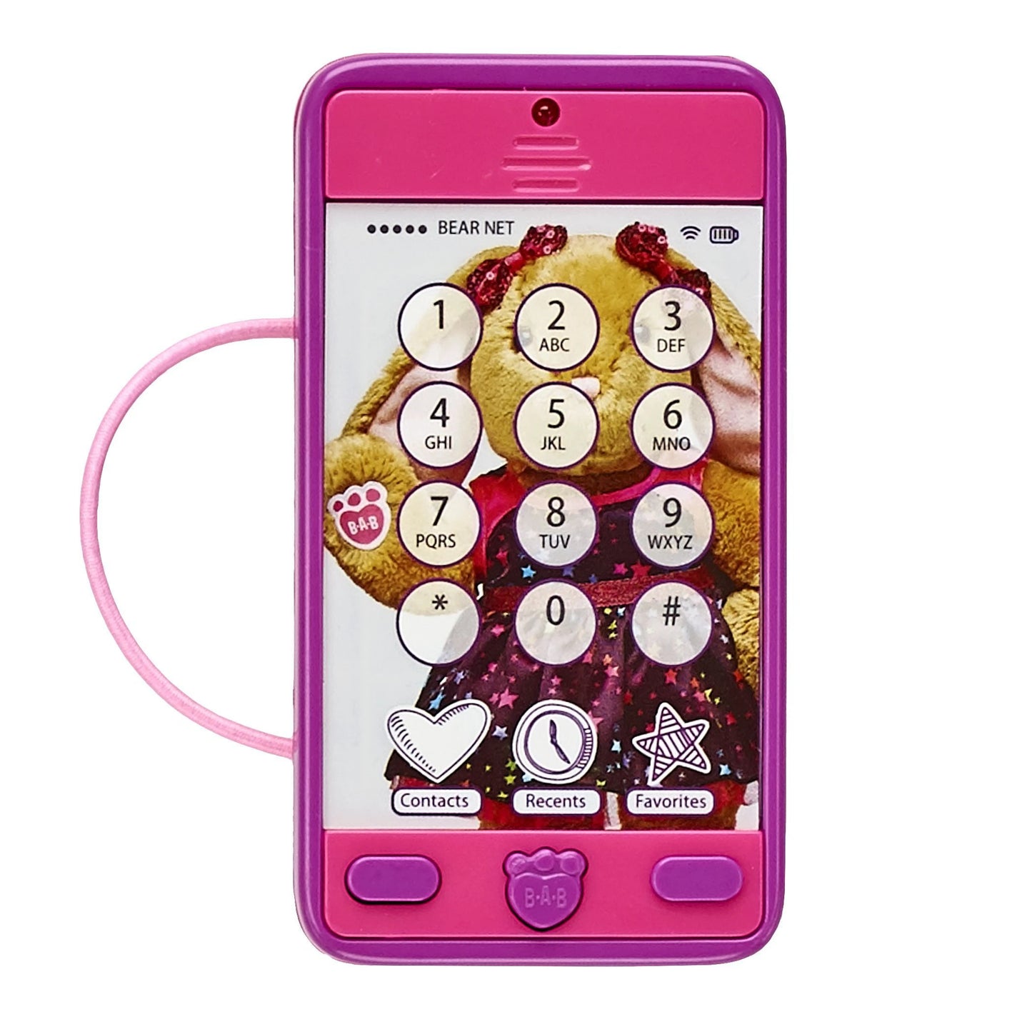 Fuchsia Toy Smartphone for Stuffed Animals | Build-A-Bear® - US 8882
