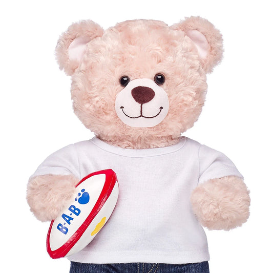 Rugby Ball for Stuffed Animals | Shop Online Now at Build-A-Bear® - US 6510