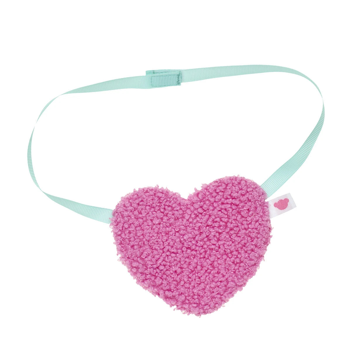 Pink Sherpa Heart Crossbody Bag - US 7666