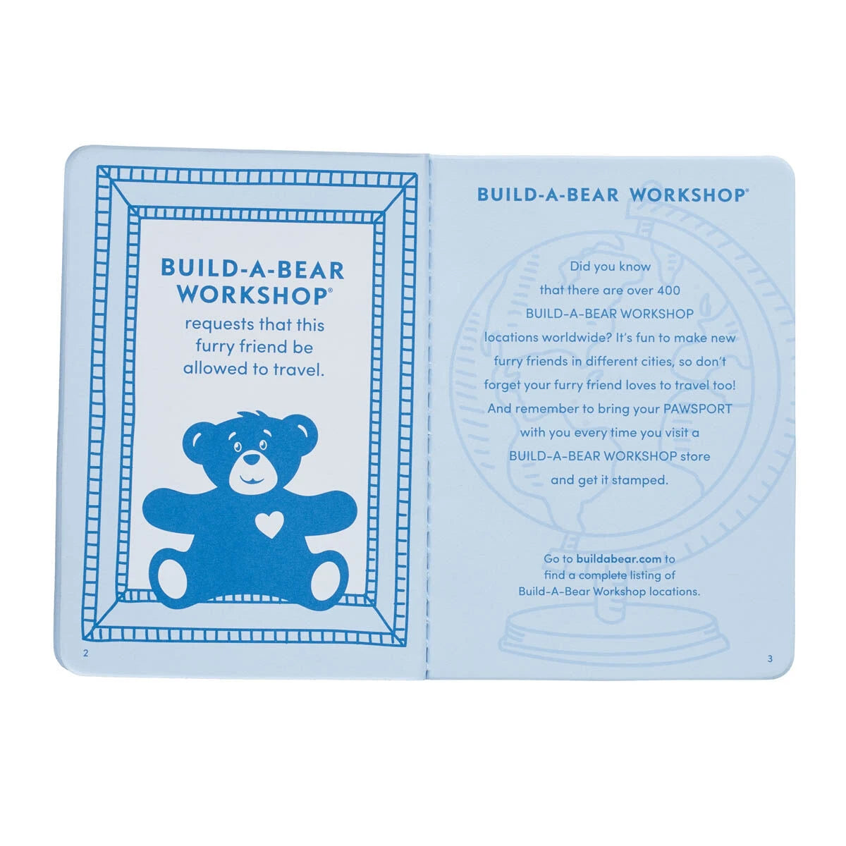 Build-A-Bear® Pawsport - US 2428