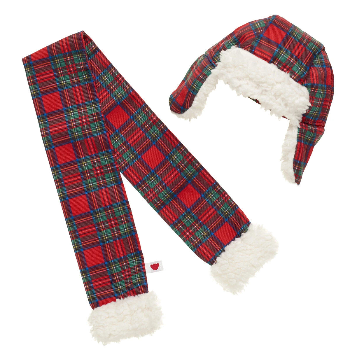 Tartan Hat and Scarf Set | Build-A-Bear® - US 4564