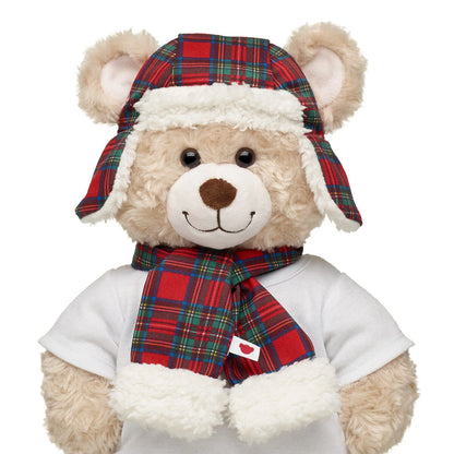 Tartan Hat and Scarf Set | Build-A-Bear® - US 4564