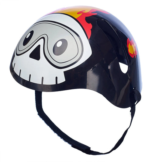 Black Skull and Flames Helmet for Stuffed Animals | Build-A-Bear® - US 4164
