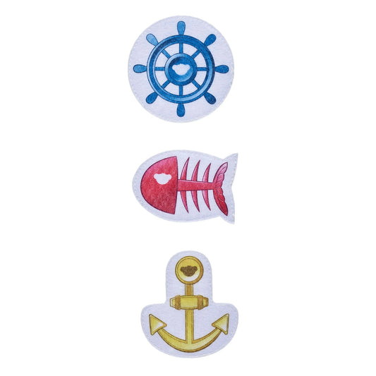 Shark Accessory Set 3 pc. for Stuffed Animals | Build-A-Bear® - US 6253