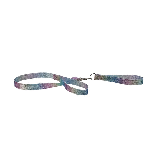 Rainbow Sparkle Leash &amp; Collar 2 pc. for Stuffed Animals | Build-A-Bear® - US 2294