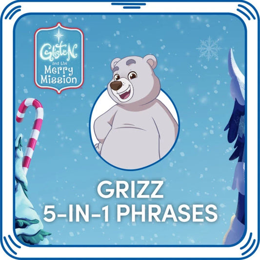 Grizz 5-in-1 Phrases for Stuffed Animals | Build-A-Bear® - US 3029