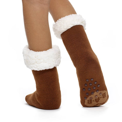 Build-A-Bear Pajama Shop™ Bear Paw Slipper Socks - Toddler, Youth &amp; Adult - US 8876
