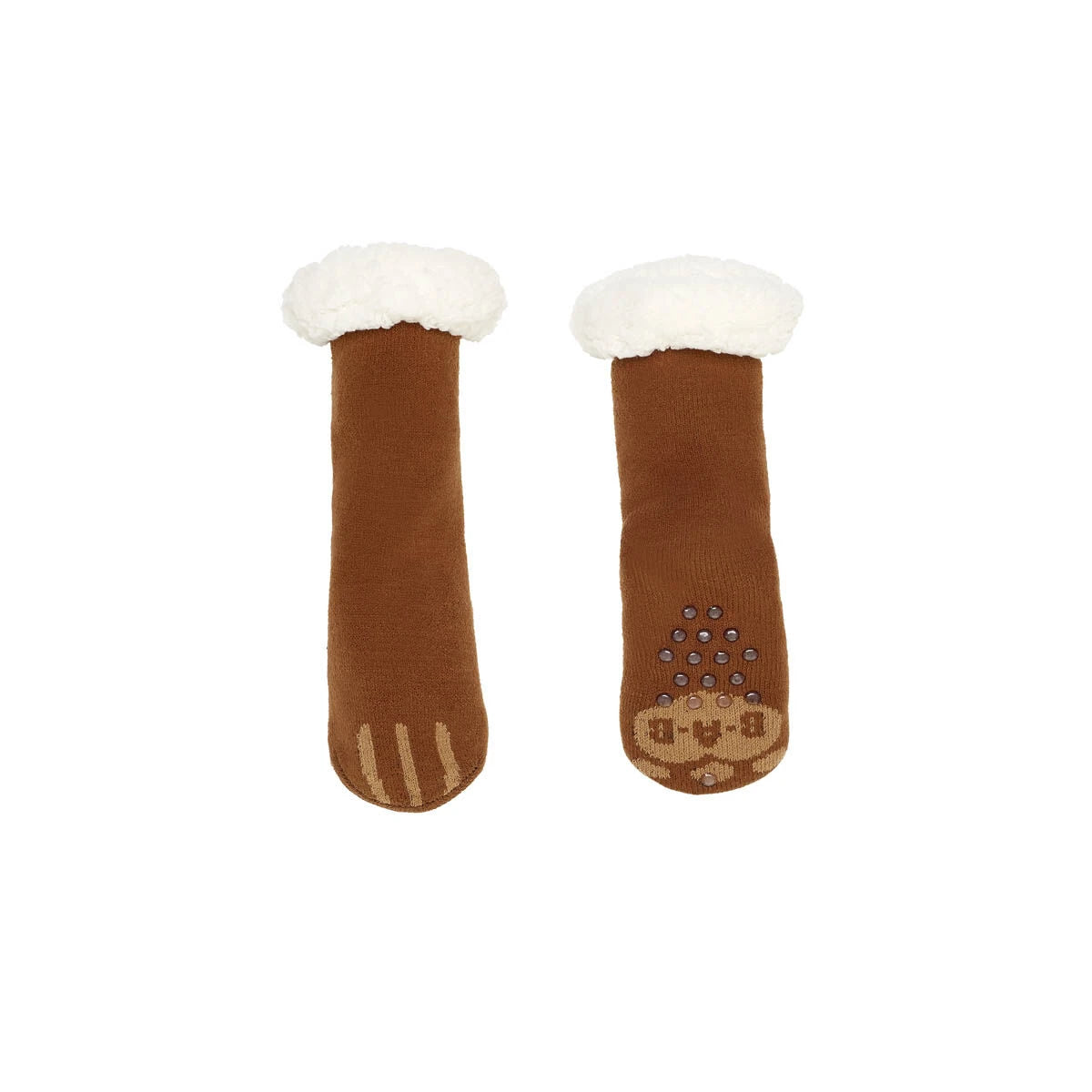 Build-A-Bear Pajama Shop™ Bear Paw Slipper Socks - Toddler, Youth &amp; Adult - US 8876