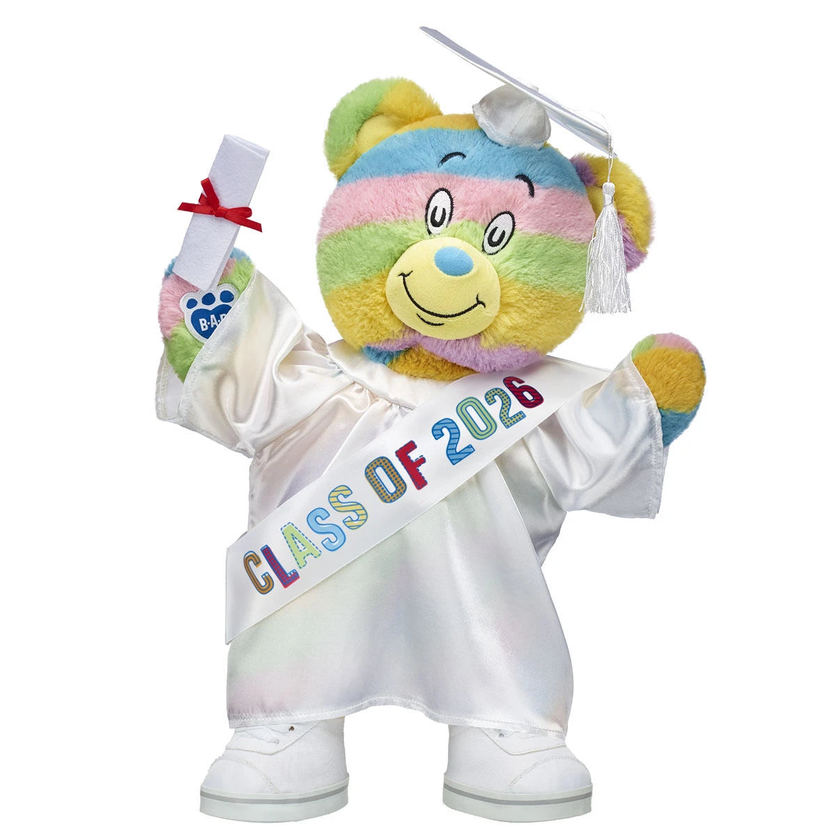 Oh, the Places You'll Go! Teddy Bear White | Build-A-Bear - US 5441