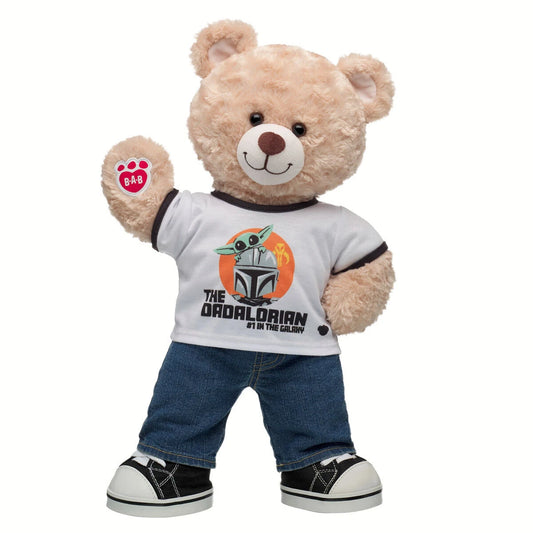 Happy Hugs Teddy Bear Star Wars The Dadalorian Gift | BAB - US 9525